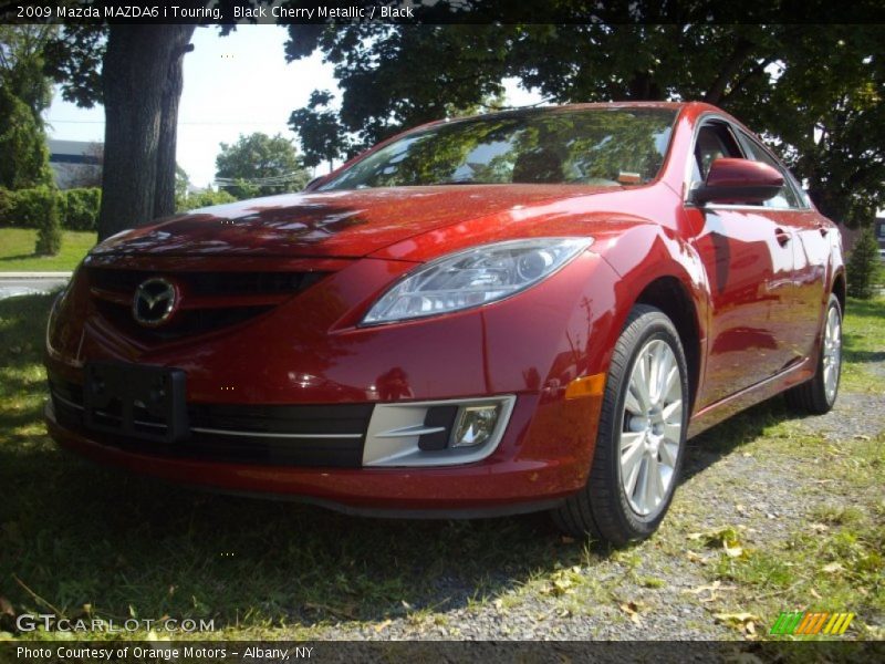Black Cherry Metallic / Black 2009 Mazda MAZDA6 i Touring