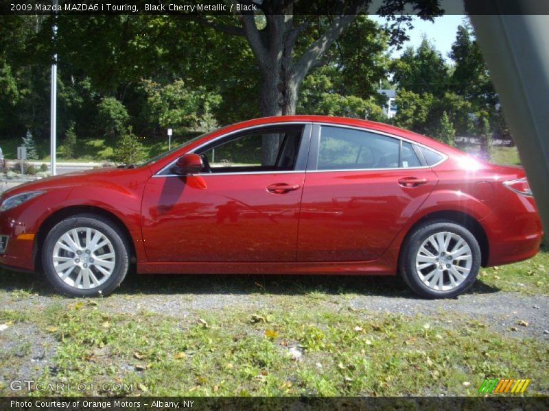 Black Cherry Metallic / Black 2009 Mazda MAZDA6 i Touring