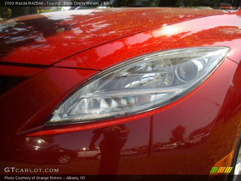 Black Cherry Metallic / Black 2009 Mazda MAZDA6 i Touring