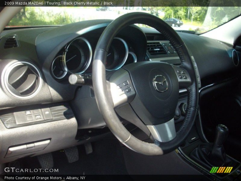 Black Cherry Metallic / Black 2009 Mazda MAZDA6 i Touring