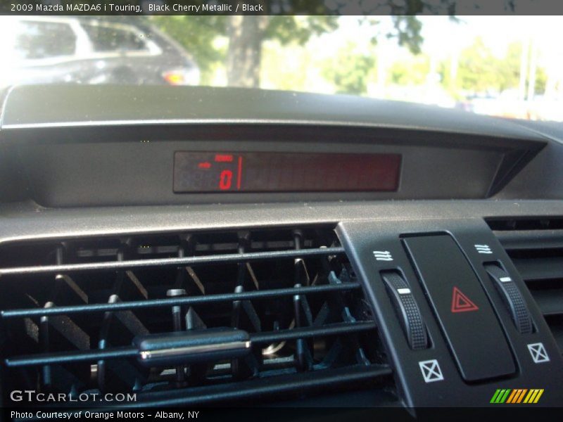 Black Cherry Metallic / Black 2009 Mazda MAZDA6 i Touring