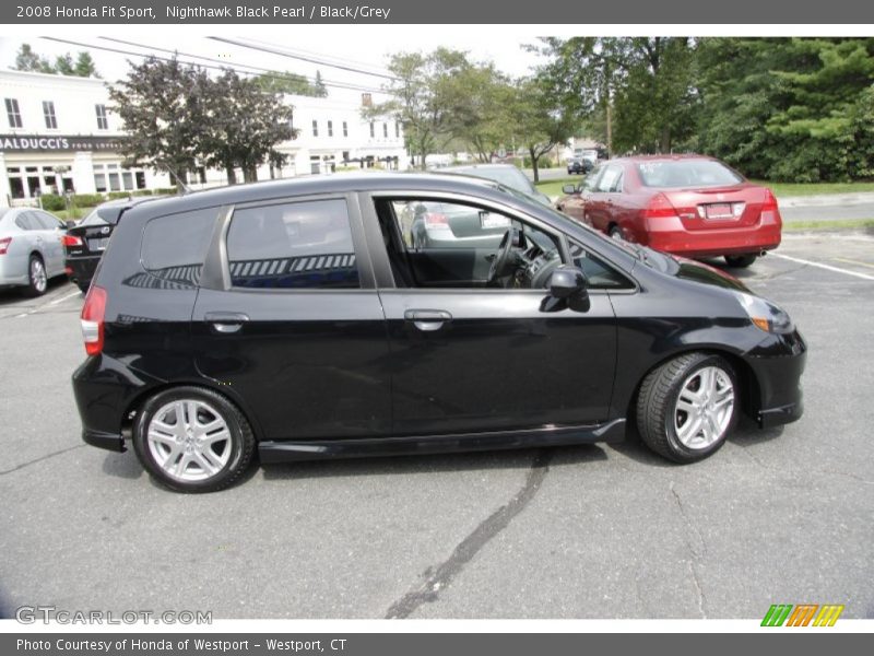 Nighthawk Black Pearl / Black/Grey 2008 Honda Fit Sport