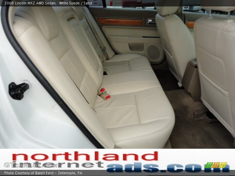 White Suede / Sand 2008 Lincoln MKZ AWD Sedan