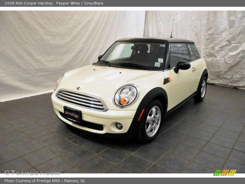 Pepper White / Grey/Black 2008 Mini Cooper Hardtop