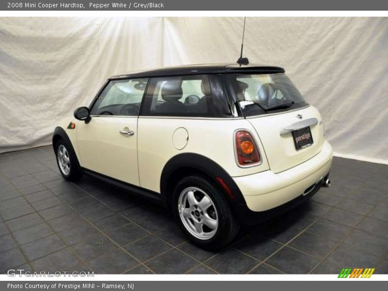 Pepper White / Grey/Black 2008 Mini Cooper Hardtop