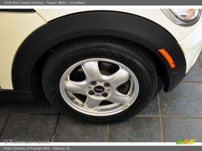 Pepper White / Grey/Black 2008 Mini Cooper Hardtop