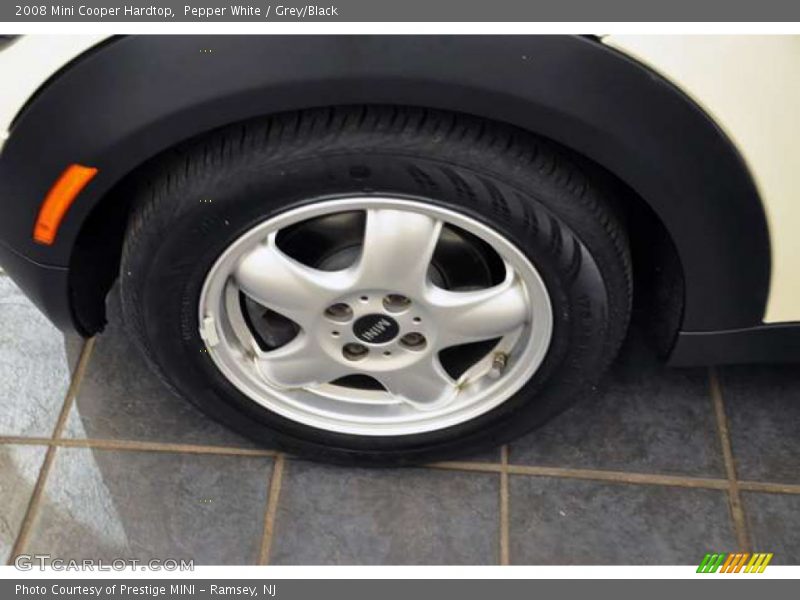 Pepper White / Grey/Black 2008 Mini Cooper Hardtop