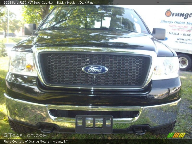 Black / Medium/Dark Flint 2008 Ford F150 XLT SuperCab 4x4