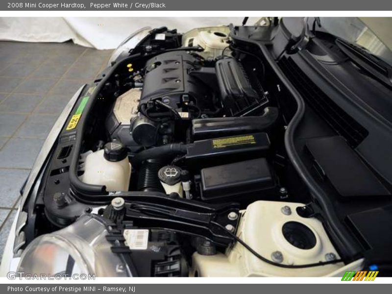 Pepper White / Grey/Black 2008 Mini Cooper Hardtop