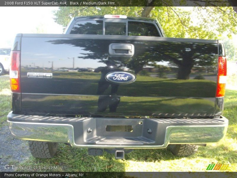 Black / Medium/Dark Flint 2008 Ford F150 XLT SuperCab 4x4
