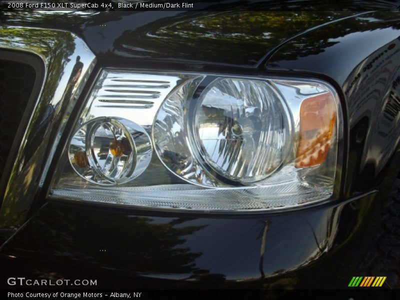 Black / Medium/Dark Flint 2008 Ford F150 XLT SuperCab 4x4