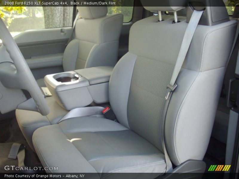 Black / Medium/Dark Flint 2008 Ford F150 XLT SuperCab 4x4