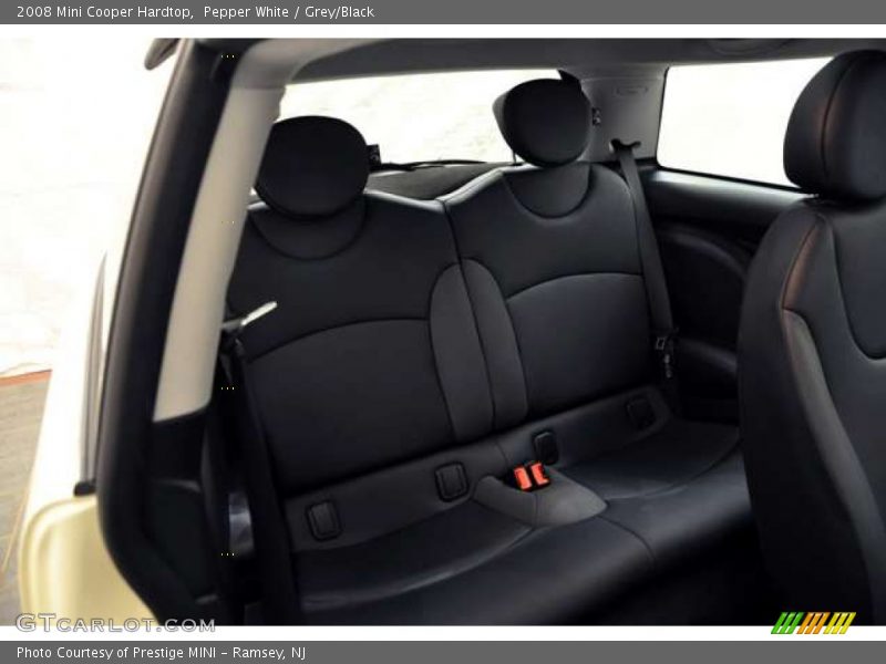 Pepper White / Grey/Black 2008 Mini Cooper Hardtop