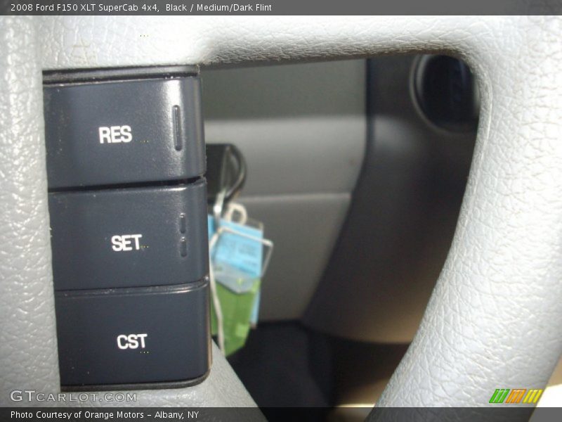 Black / Medium/Dark Flint 2008 Ford F150 XLT SuperCab 4x4