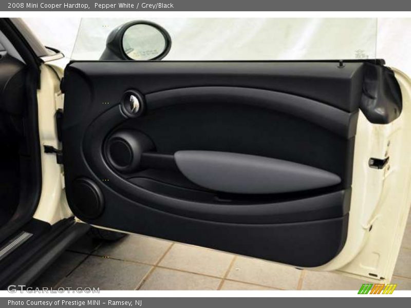 Pepper White / Grey/Black 2008 Mini Cooper Hardtop