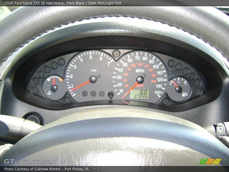 Pitch Black / Dark Flint/Light Flint 2006 Ford Focus ZX5 SE Hatchback
