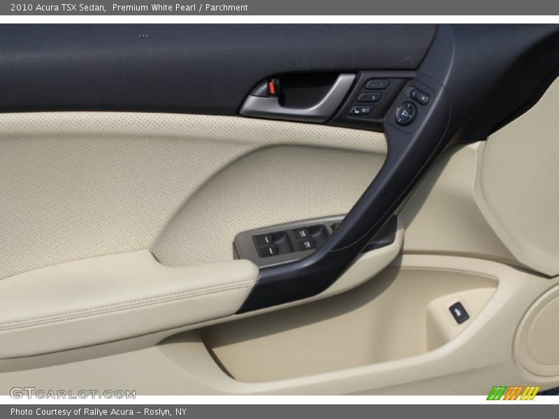 Premium White Pearl / Parchment 2010 Acura TSX Sedan