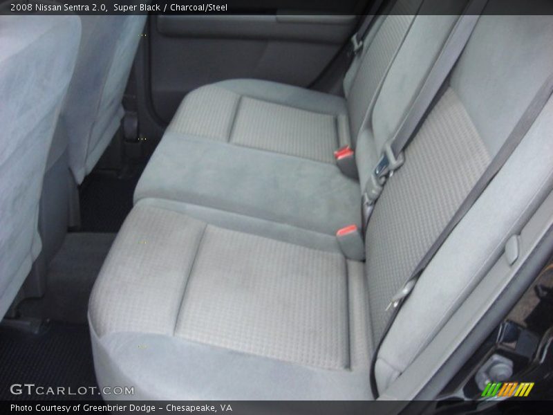 Super Black / Charcoal/Steel 2008 Nissan Sentra 2.0