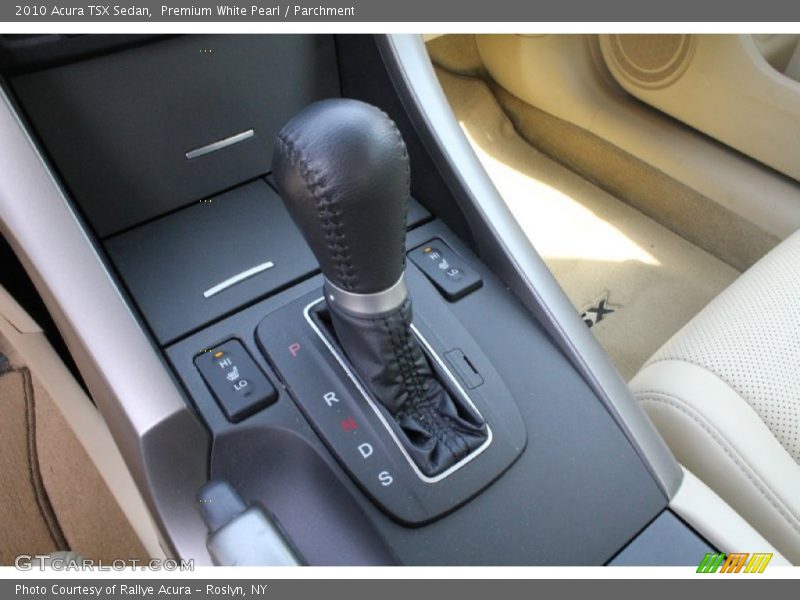 Premium White Pearl / Parchment 2010 Acura TSX Sedan
