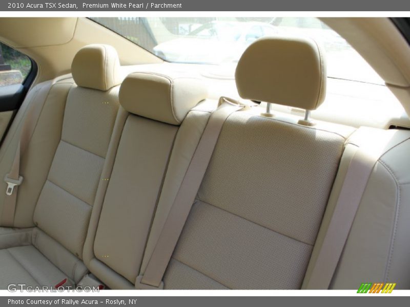 Premium White Pearl / Parchment 2010 Acura TSX Sedan