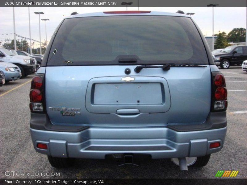 Silver Blue Metallic / Light Gray 2006 Chevrolet TrailBlazer LS