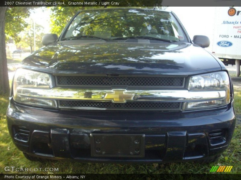 Graphite Metallic / Light Gray 2007 Chevrolet TrailBlazer LS 4x4