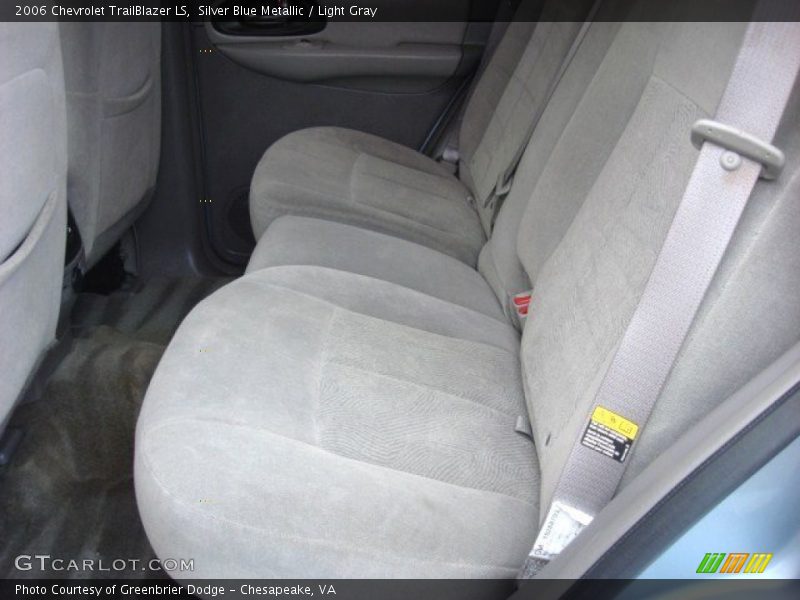 Silver Blue Metallic / Light Gray 2006 Chevrolet TrailBlazer LS