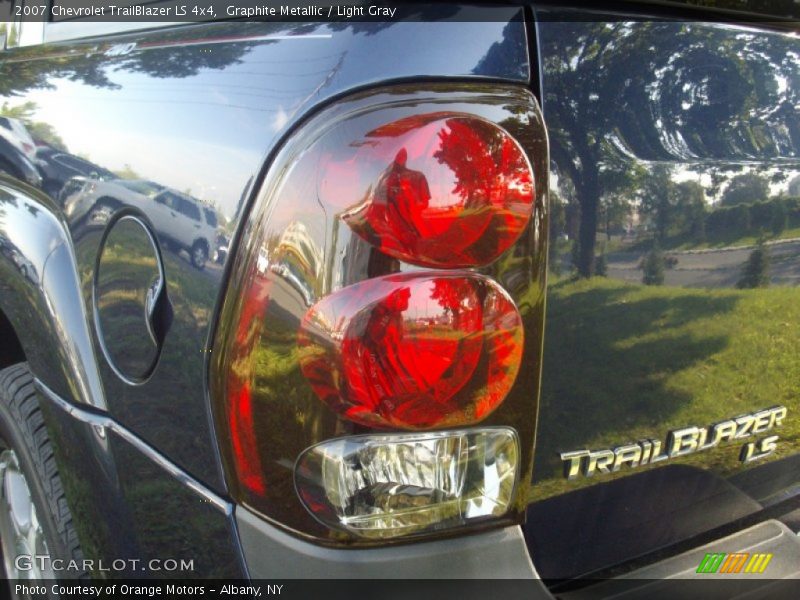 Graphite Metallic / Light Gray 2007 Chevrolet TrailBlazer LS 4x4