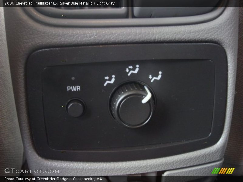 Silver Blue Metallic / Light Gray 2006 Chevrolet TrailBlazer LS