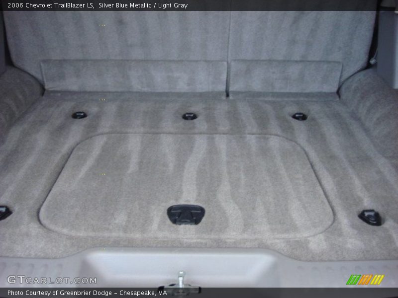 Silver Blue Metallic / Light Gray 2006 Chevrolet TrailBlazer LS