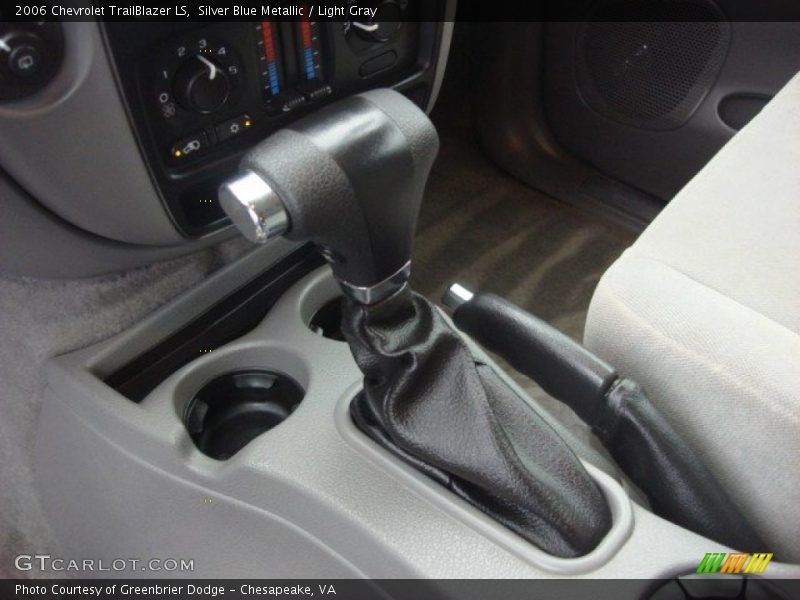 Silver Blue Metallic / Light Gray 2006 Chevrolet TrailBlazer LS