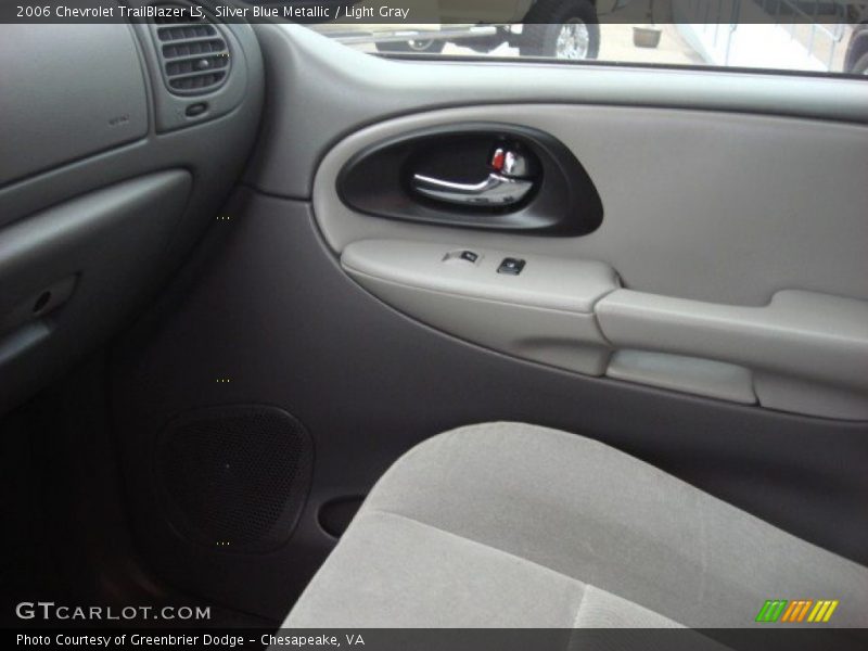 Silver Blue Metallic / Light Gray 2006 Chevrolet TrailBlazer LS