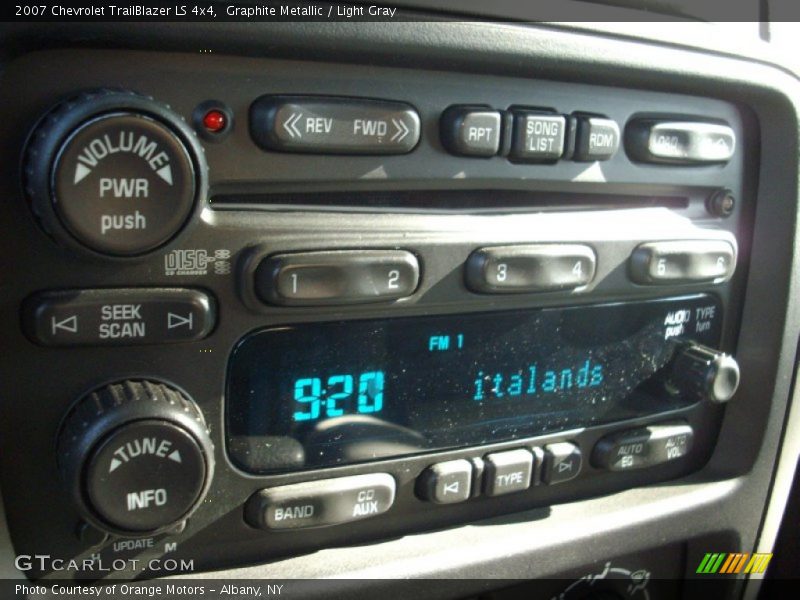 Graphite Metallic / Light Gray 2007 Chevrolet TrailBlazer LS 4x4