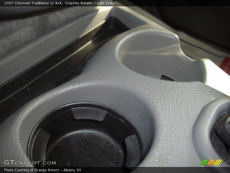 Graphite Metallic / Light Gray 2007 Chevrolet TrailBlazer LS 4x4