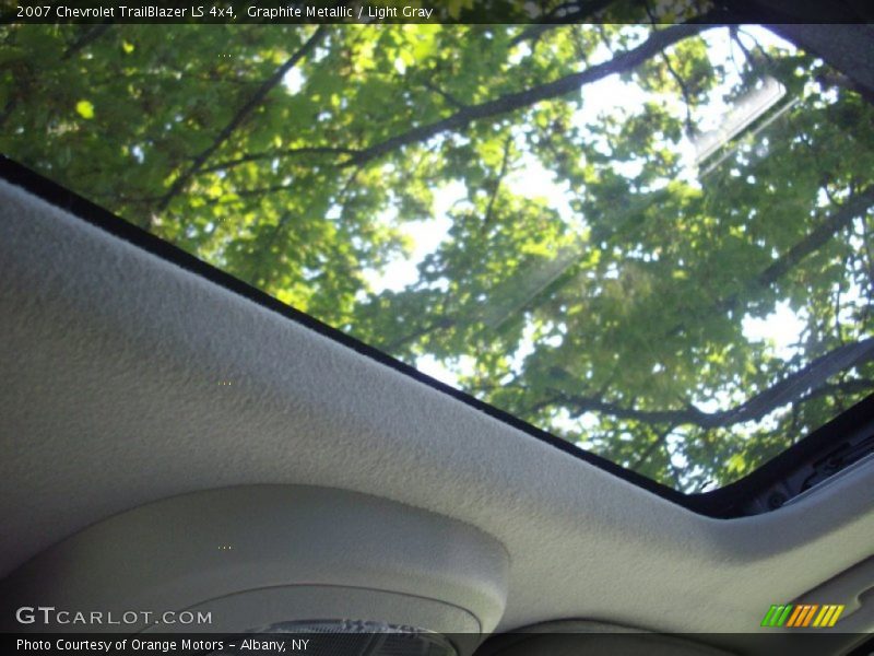 Graphite Metallic / Light Gray 2007 Chevrolet TrailBlazer LS 4x4