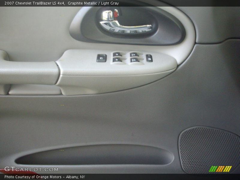Graphite Metallic / Light Gray 2007 Chevrolet TrailBlazer LS 4x4