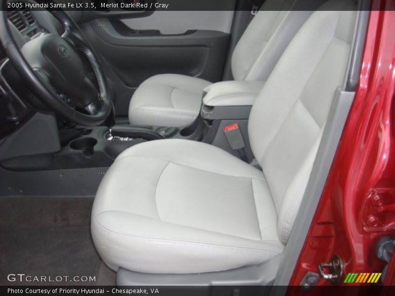  2005 Santa Fe LX 3.5 Gray Interior