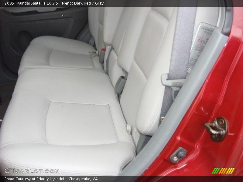  2005 Santa Fe LX 3.5 Gray Interior