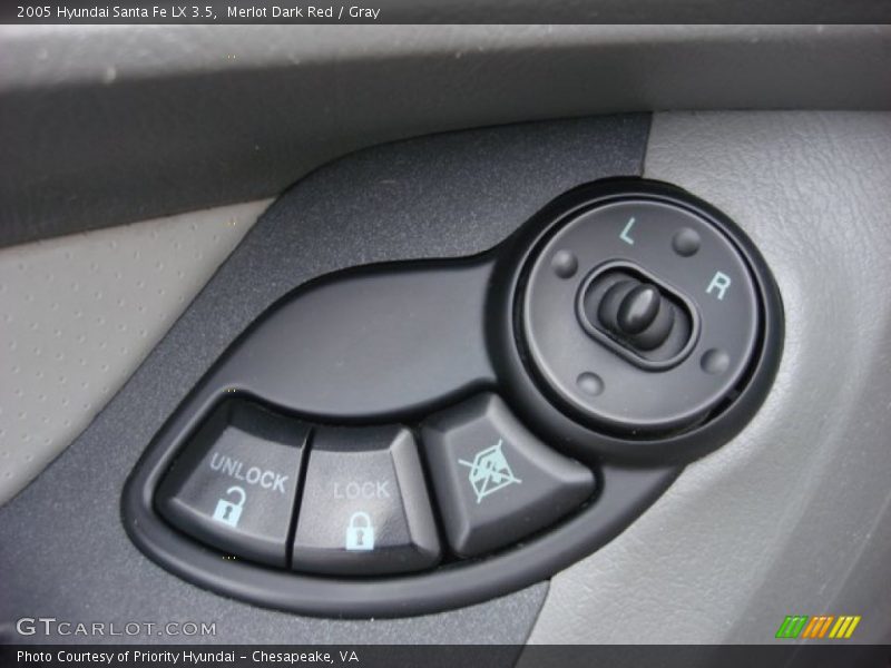 Controls of 2005 Santa Fe LX 3.5