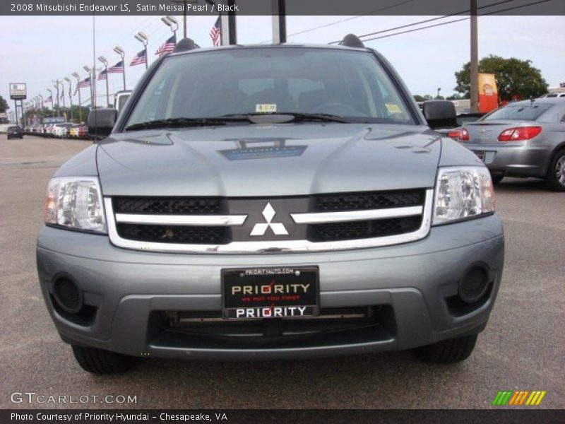 Satin Meisai Pearl / Black 2008 Mitsubishi Endeavor LS
