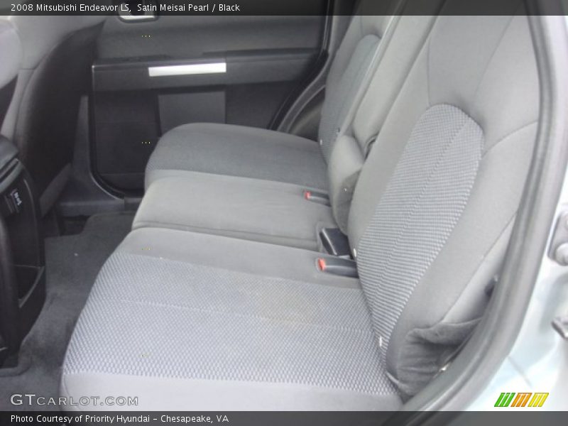  2008 Endeavor LS Black Interior