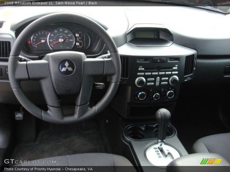 Dashboard of 2008 Endeavor LS