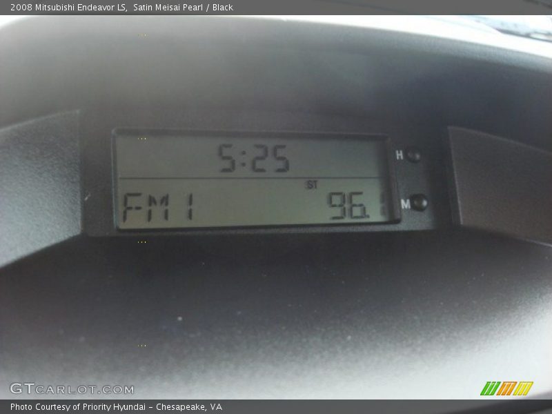 Satin Meisai Pearl / Black 2008 Mitsubishi Endeavor LS