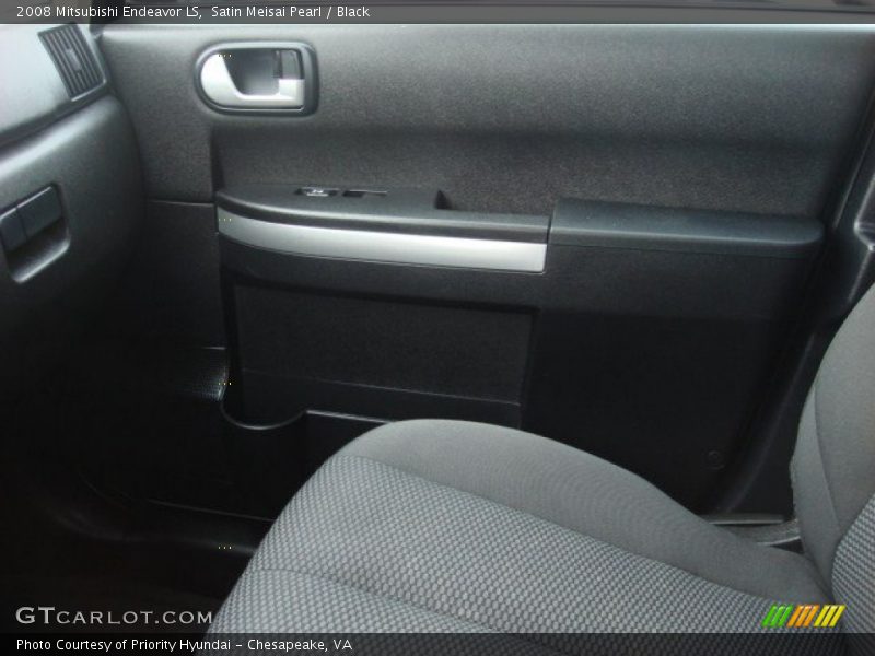 Satin Meisai Pearl / Black 2008 Mitsubishi Endeavor LS