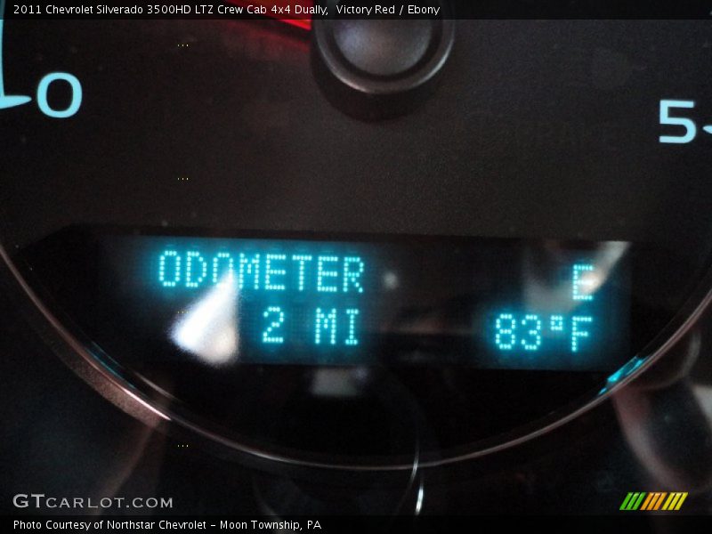 Victory Red / Ebony 2011 Chevrolet Silverado 3500HD LTZ Crew Cab 4x4 Dually