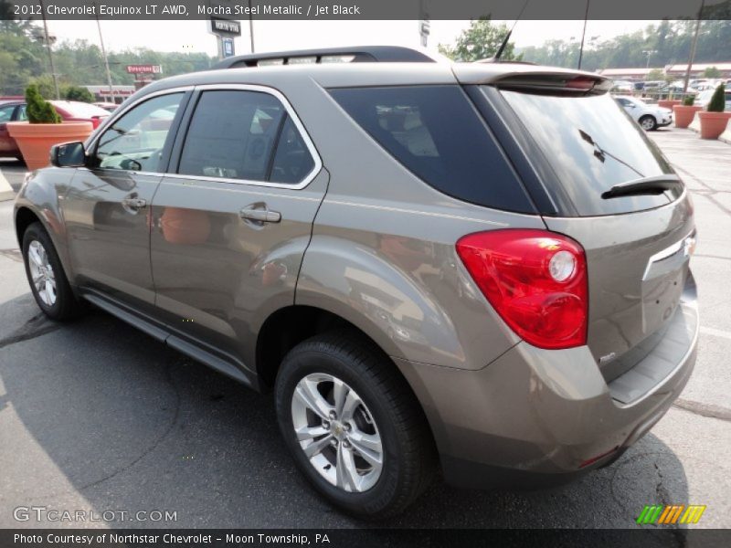 Mocha Steel Metallic / Jet Black 2012 Chevrolet Equinox LT AWD
