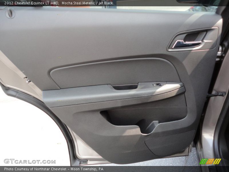 Mocha Steel Metallic / Jet Black 2012 Chevrolet Equinox LT AWD