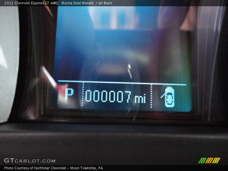 Mocha Steel Metallic / Jet Black 2012 Chevrolet Equinox LT AWD
