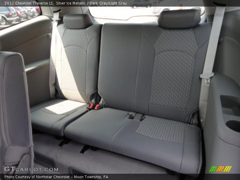 Silver Ice Metallic / Dark Gray/Light Gray 2012 Chevrolet Traverse LS