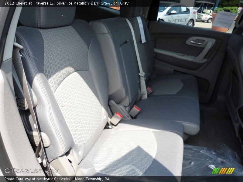 Silver Ice Metallic / Dark Gray/Light Gray 2012 Chevrolet Traverse LS